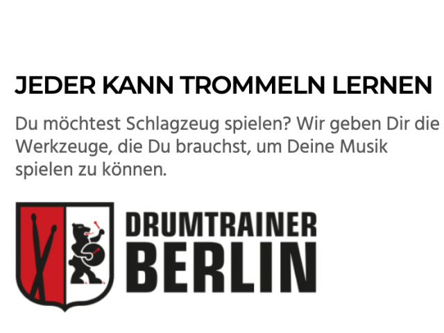 drumtrainer.png Drumtrainer Berlin @noisy Rooms