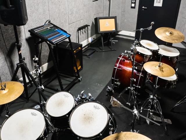 Basic Rehearsal studio Room 7 (Double Drums)